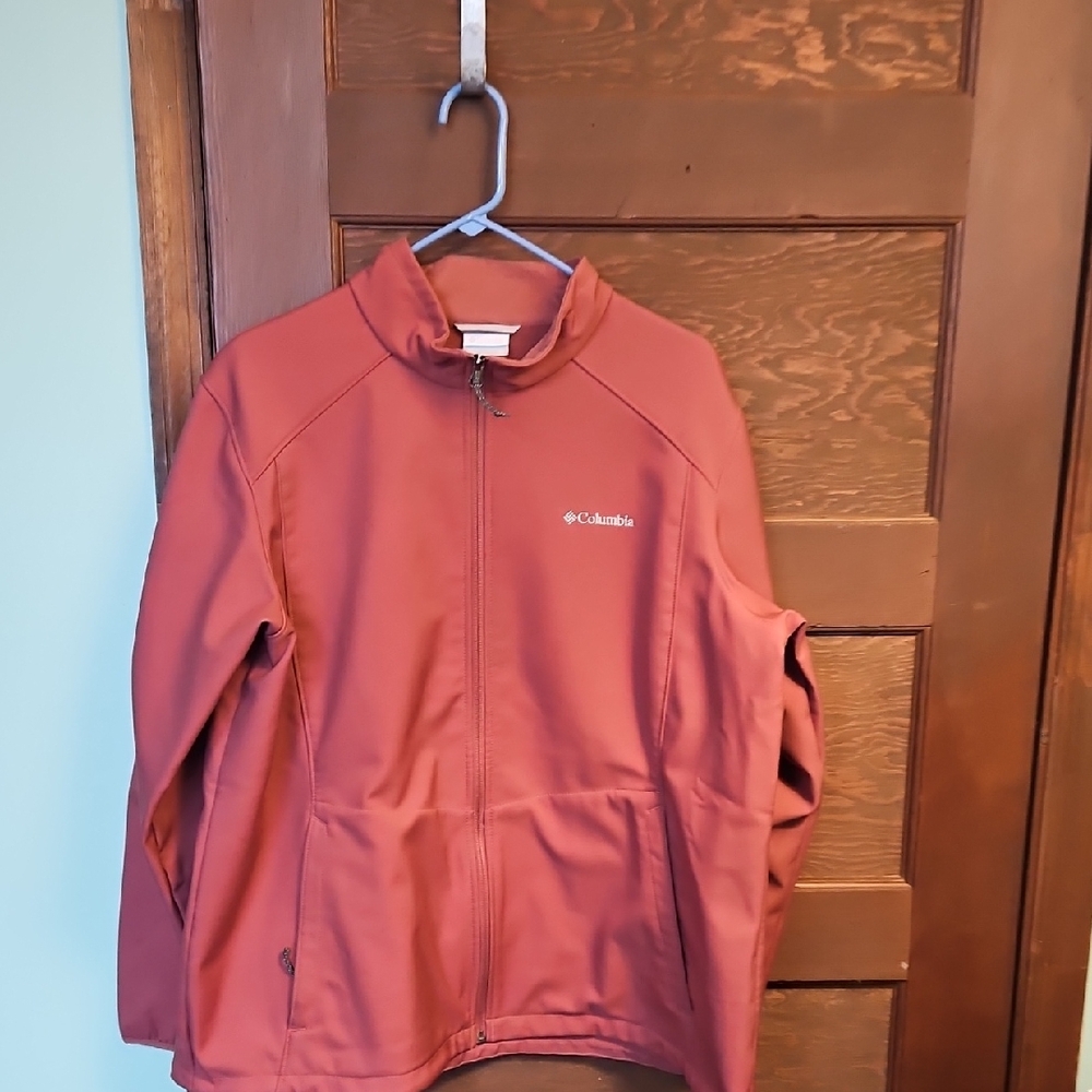 Columbia Brick Red Softshell Jacket - image 1
